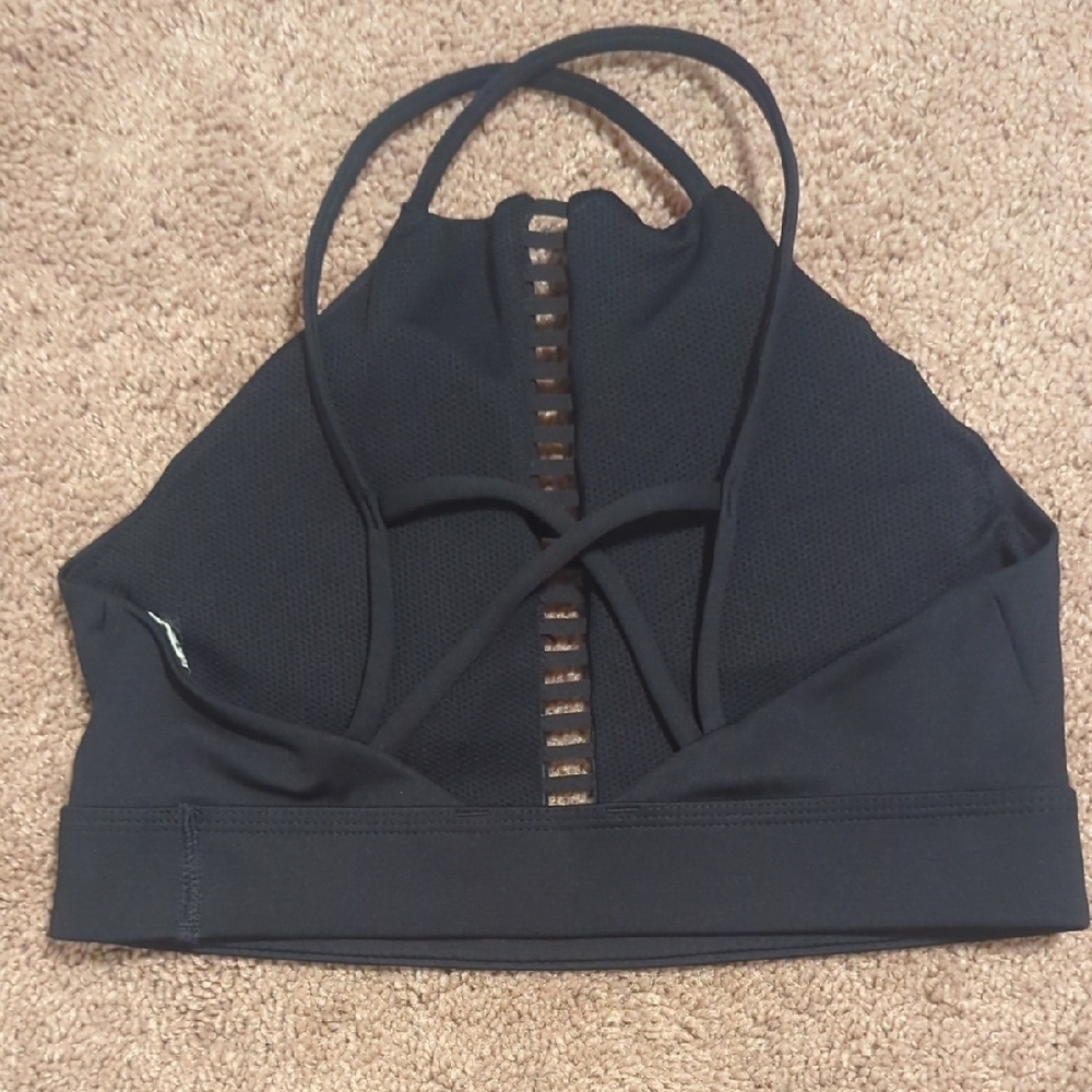 Nike Black Dri-Fit Indy Ladder Sports Bra - Picture 3 of 4